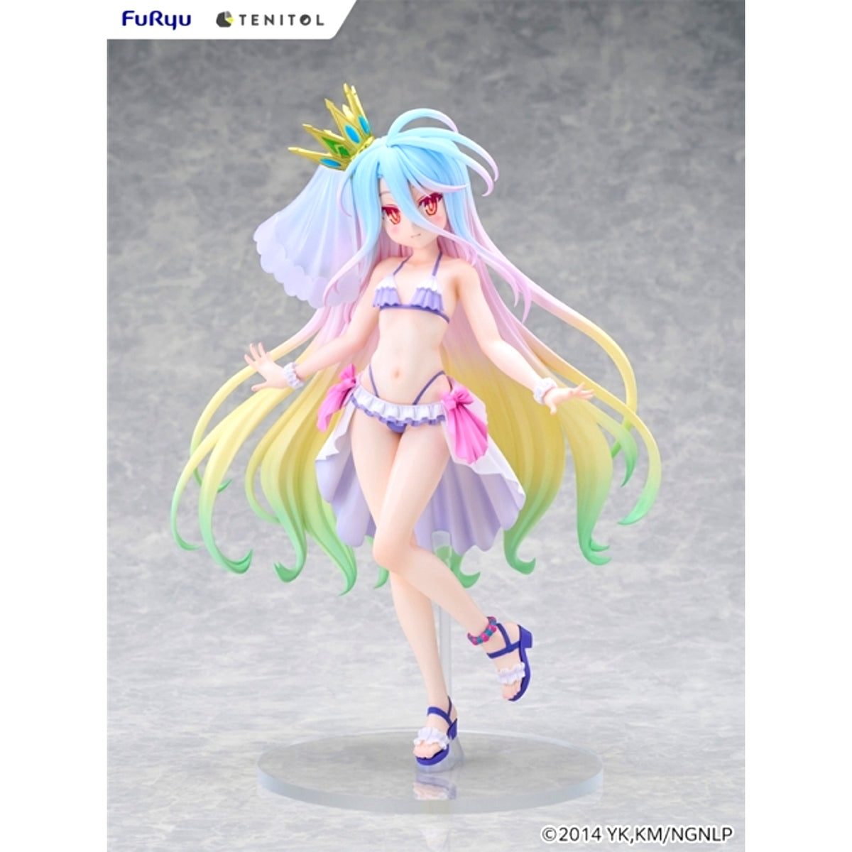 TENITOL TALL No Game No Life Shiro Swimsuit Dress ver. Complete Figure [NEW]
