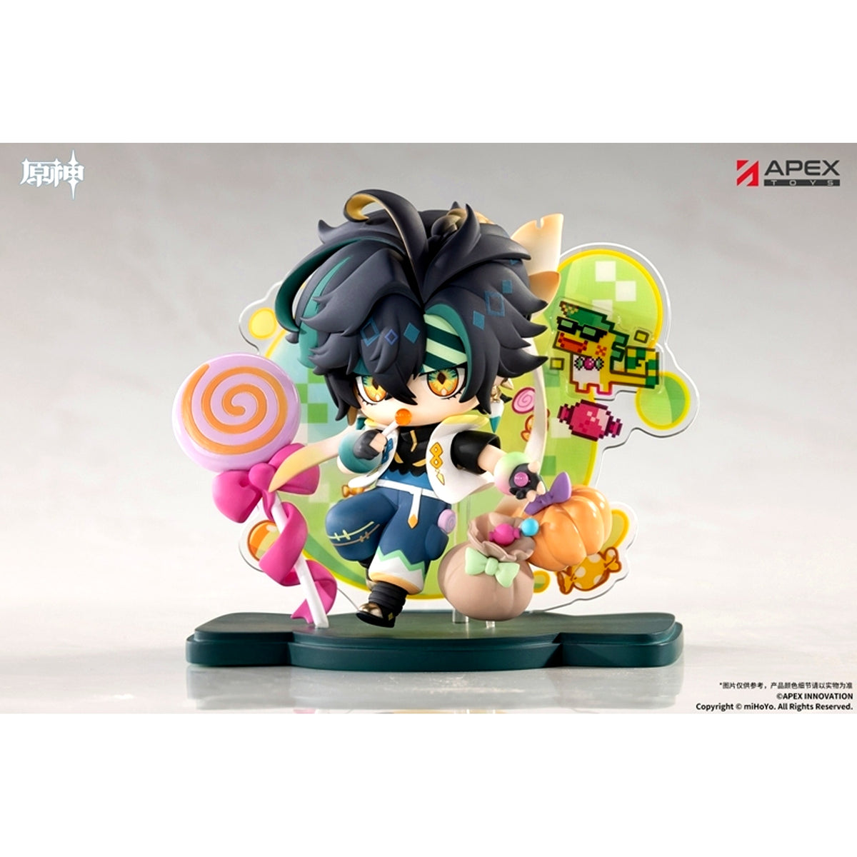 Genshin Impact Nocturnal Fantasia Series Chibi Character Figure Kinich (with Manufacturer Bonus) [NEW]