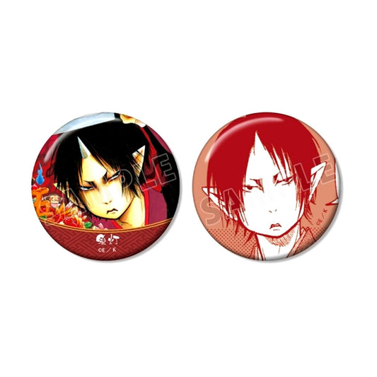 Manga Hozuki's Coolheadedness Hoozuki Set of 2 Buttons Goods - Badge [NEW]