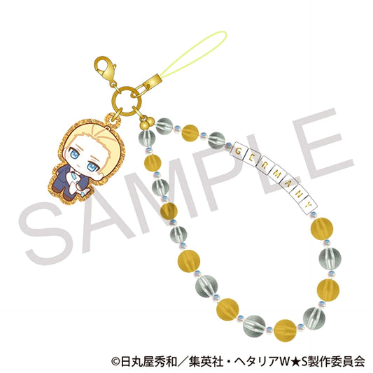 Hetalia World Stars After School Mates Beads Strap / Germany Nui Pal Skip [NEW]