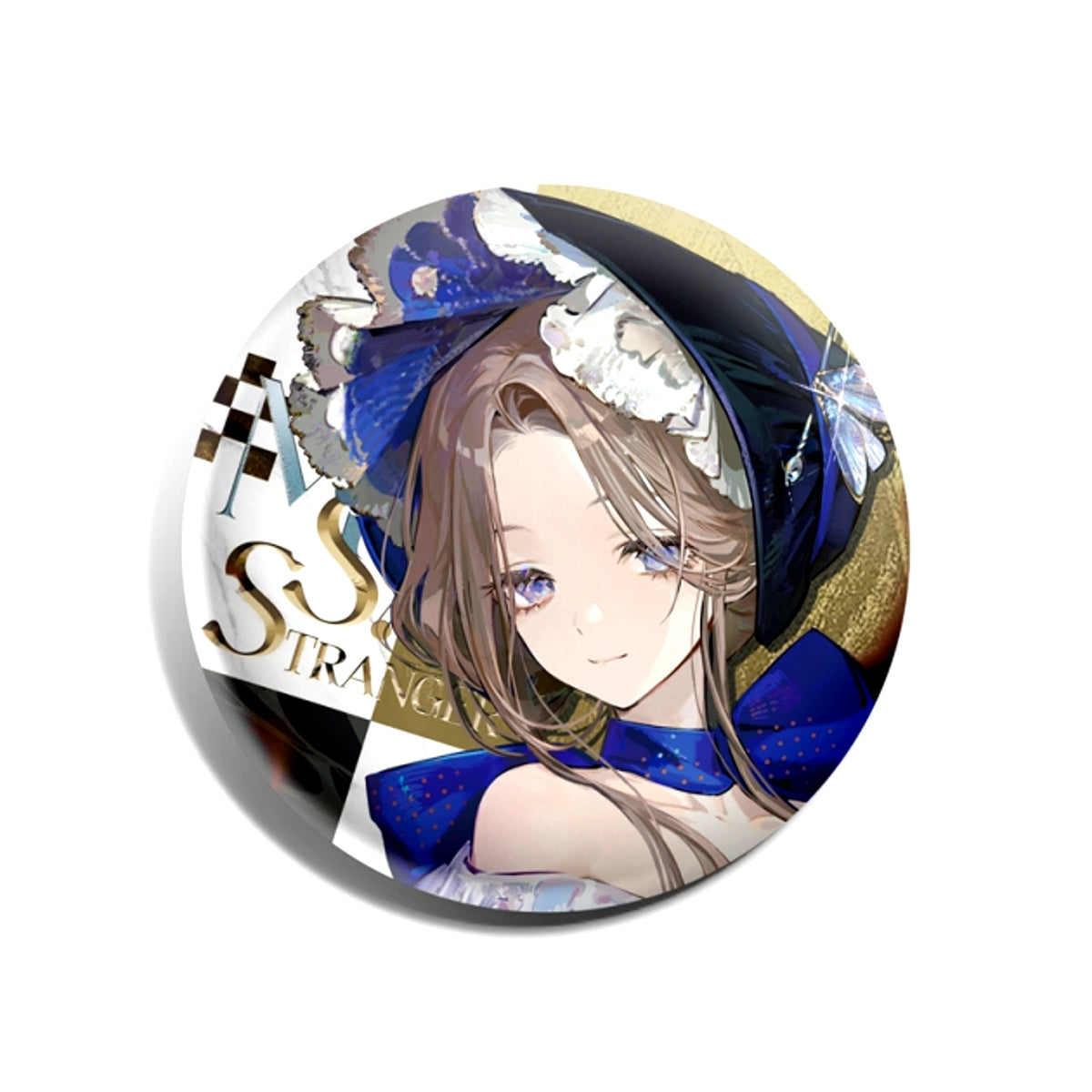 Reverse: 1999 *Antinomy* Character Can Badge - Stranger [NEW]