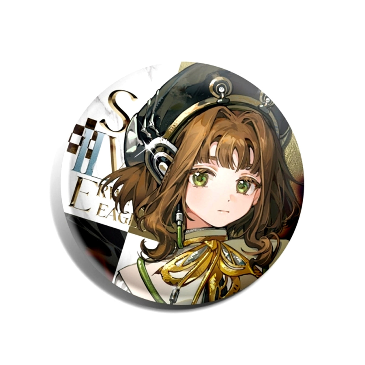 Reverse: 1999 *Antinomy* Character Can Badge - Eagle [NEW]