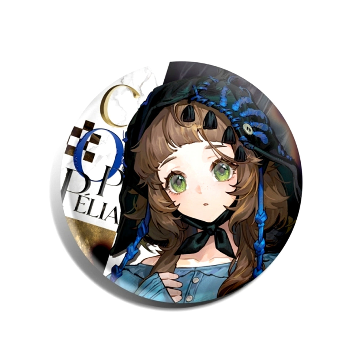 Reverse: 1999 *Antinomy* Character Can Badge - Coppelia [NEW]