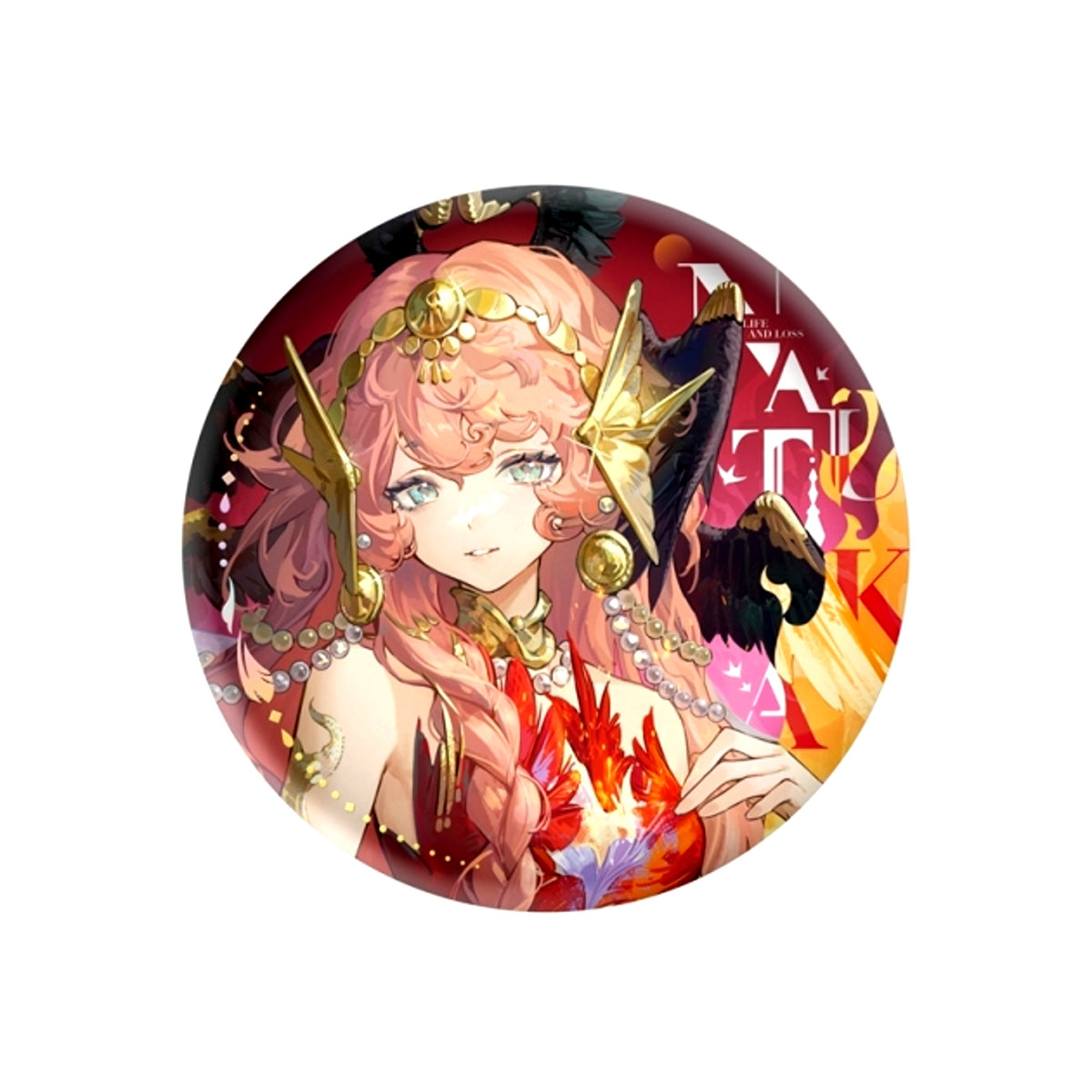 Reverse: 1999 *Life and Loss* Character Costume Can Badge - Nautika [NEW]
