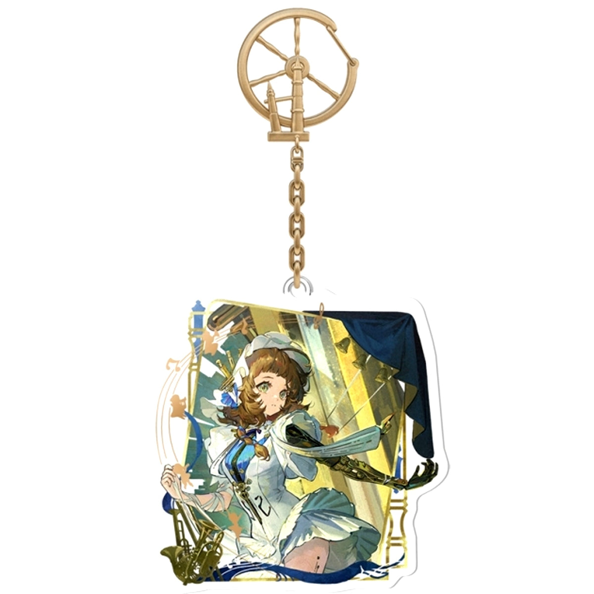 Reverse: 1999 *Life and Loss* Character Costume Acrylic Charm - Coppelia [NEW]