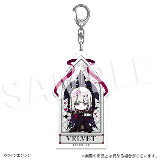 THE RIBBON HERO Ribbon Hero Fure Friends Acrylic Keychain Velvet Goods - Keychain [NEW]