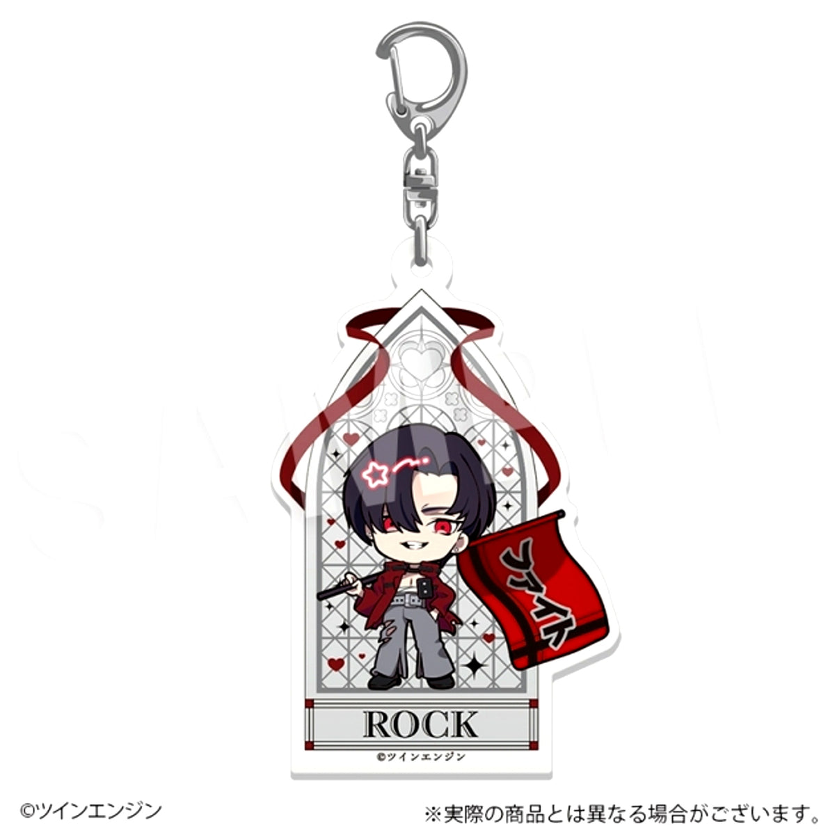 THE RIBBON HERO Ribbon Hero Fure Friends Acrylic Keychain Rock Goods - Keychain [NEW]