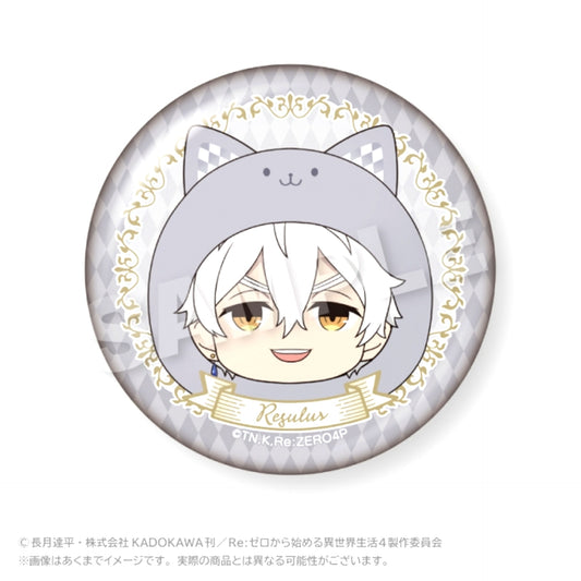 Re:ZERO -Starting Life in Another World- Marumeitsu Aurora Can Badge Regulus [NEW]