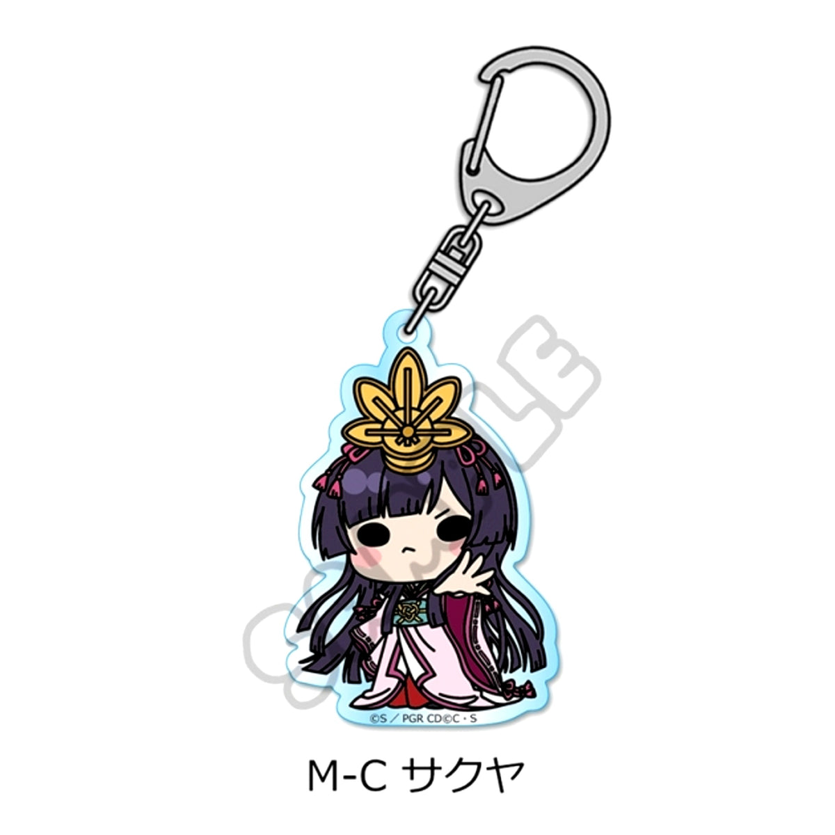 Code Geass: Roze of the Recapture Acrylic Keychain M-C(Sakuya) Goods - Keychain [NEW]