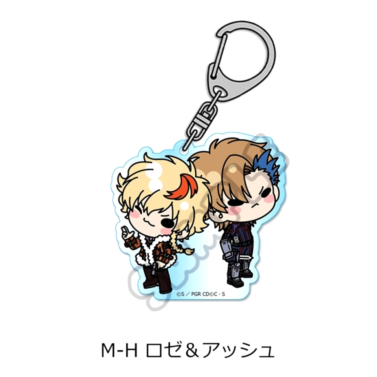 Code Geass: Roze of the Recapture Acrylic Keychain M-H(Rose & Ash) Goods - Keychain [NEW]