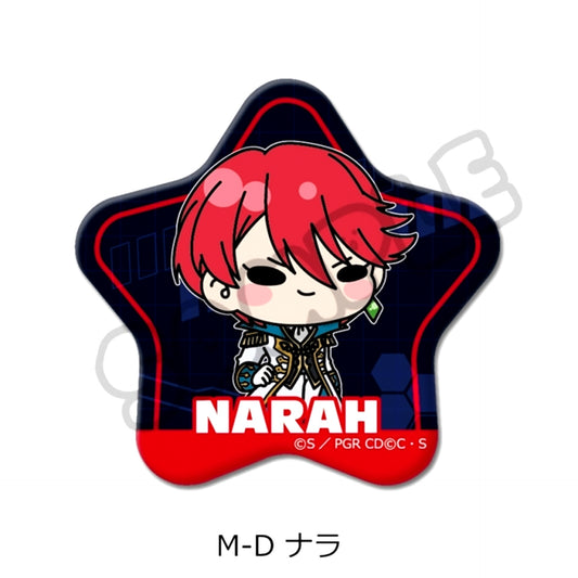 Code Geass: Roze of the Recapture Star-Shaped Can Badge M-D (Narah) [NEW]