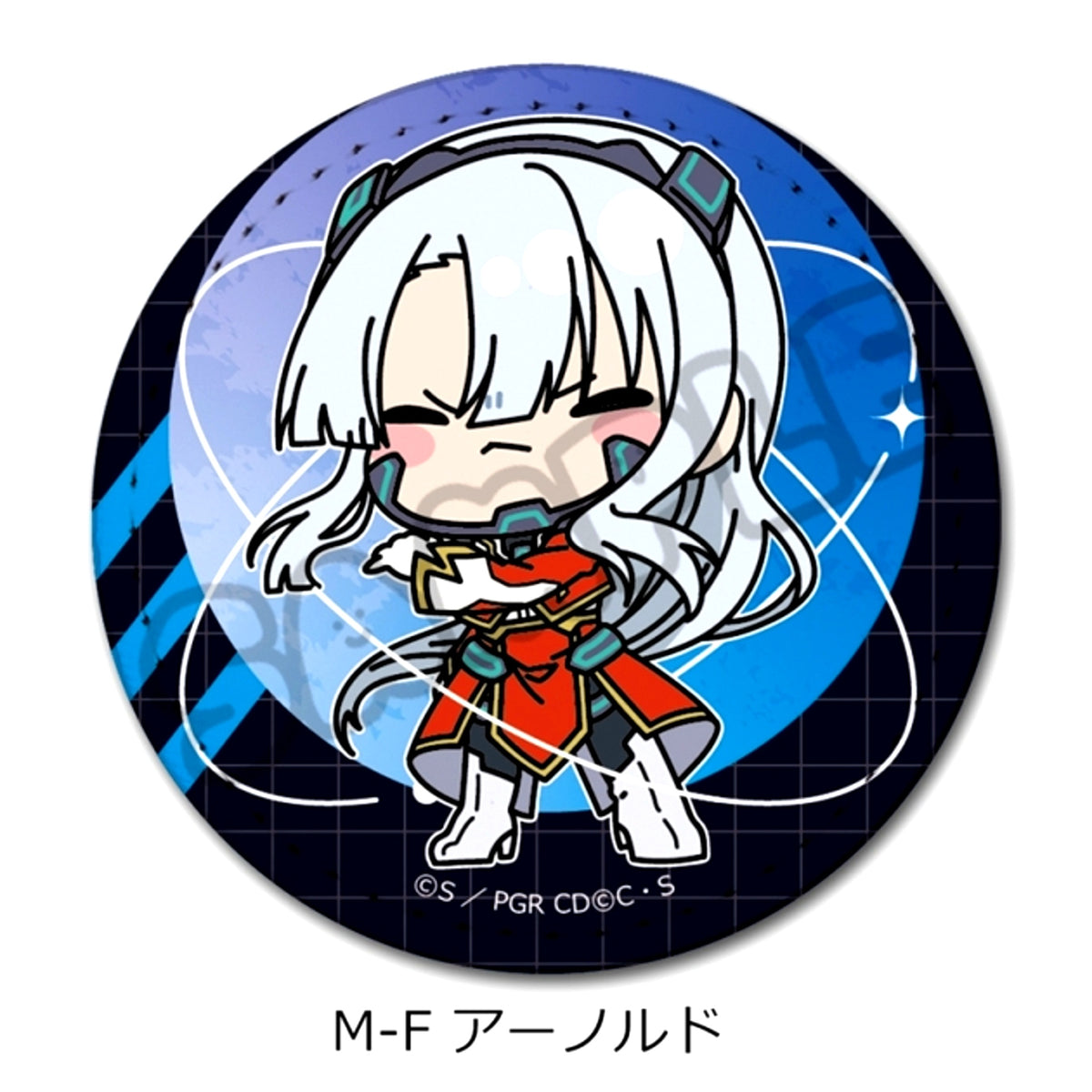 Code Geass: Roze of the Recapture Leather Badge M-F (Arnold) [NEW]