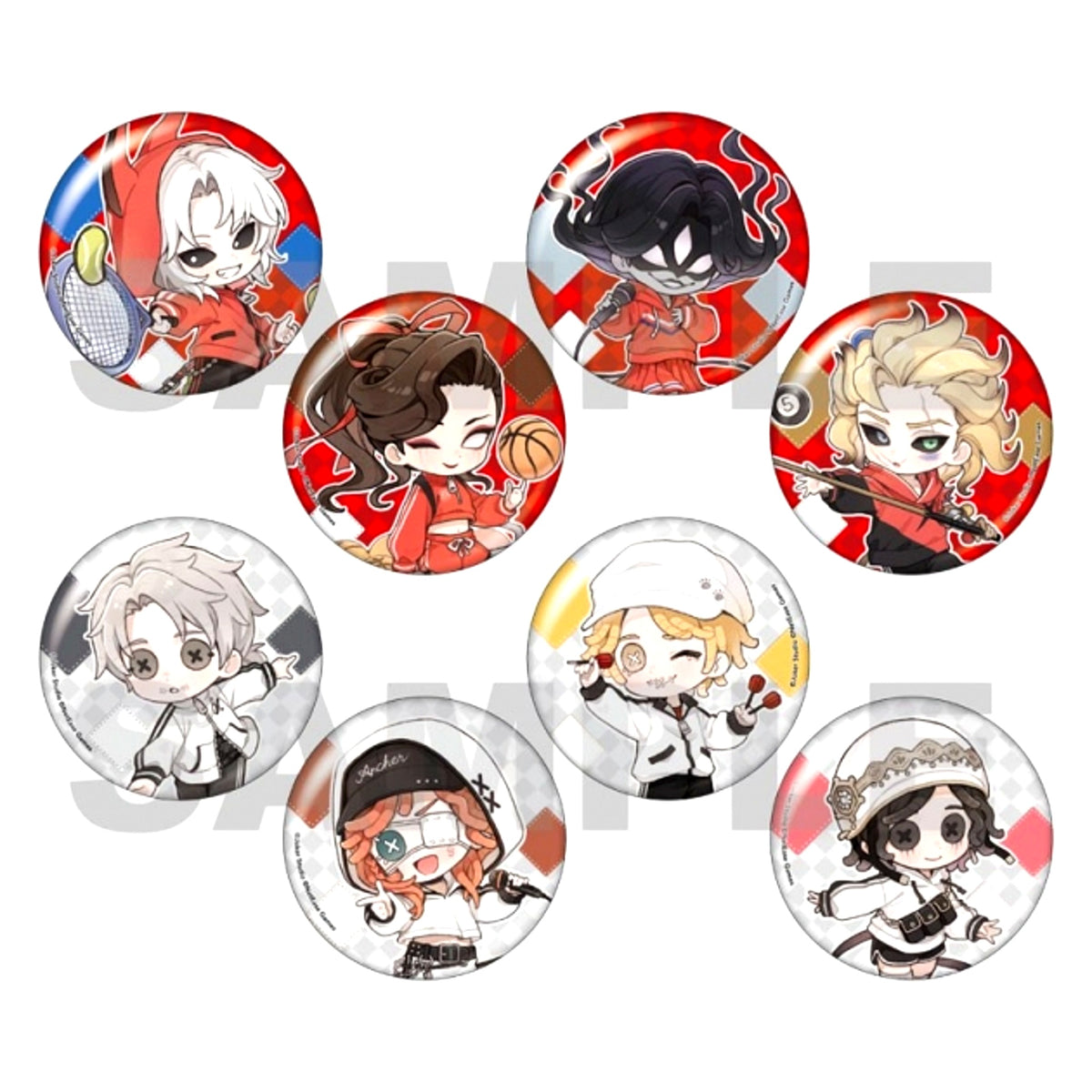Identity V Trading Hologram Can Badge Mini Character ver. [NEW]