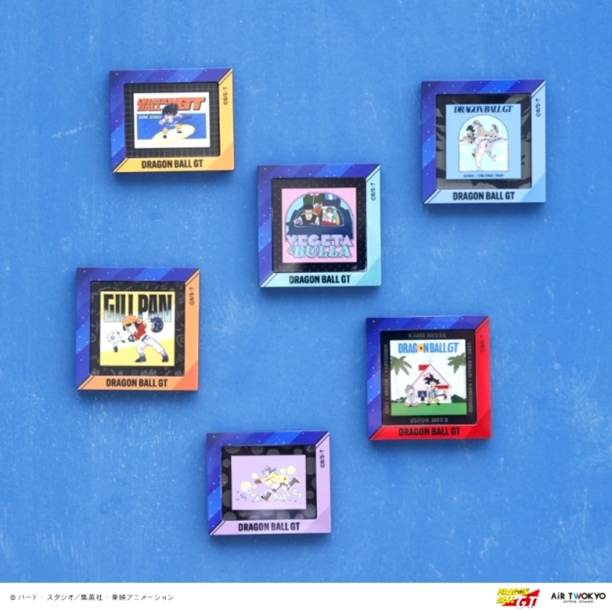 TV Anime DRAGON BALL GT Scene Illustration Picture Frame Magnet [NEW]