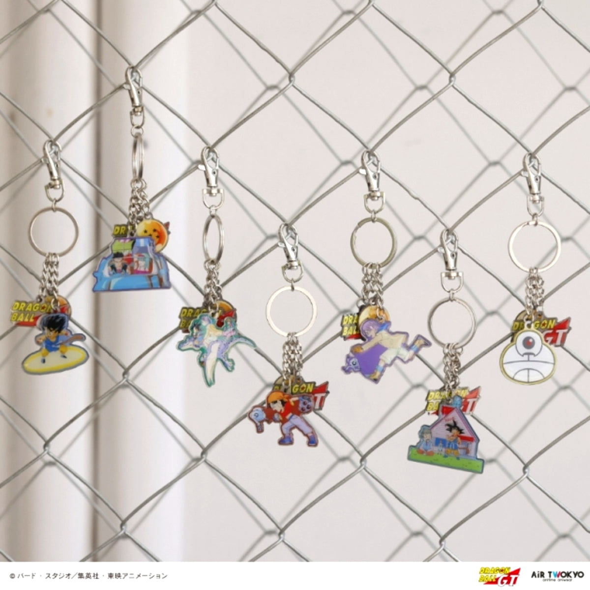 TV Anime DRAGON BALL GT Scene An Illustration Metal Charm Goods - Charm [NEW]