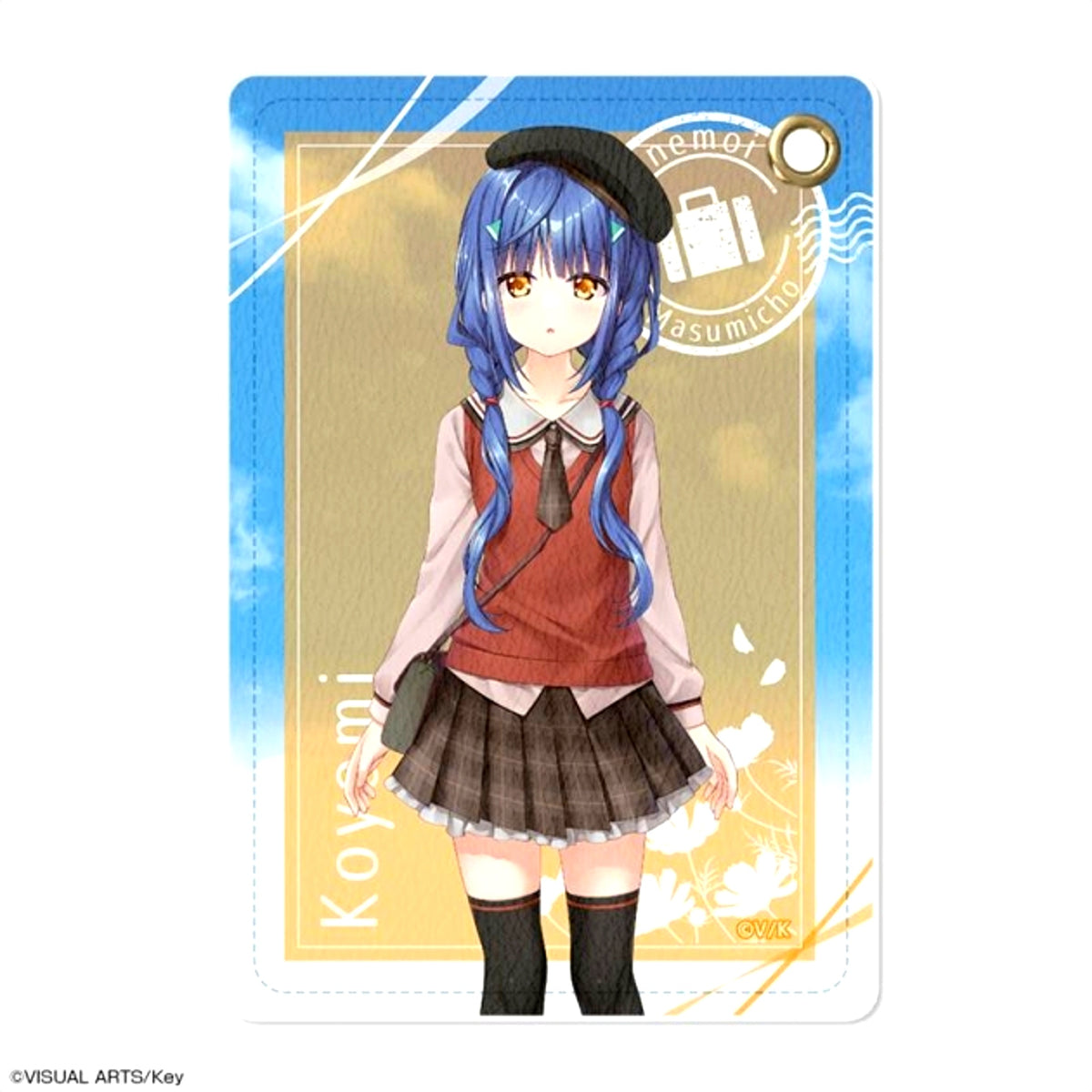 anemoi Leather Pass Case Design 04 (Koyomi Shirato) [NEW]