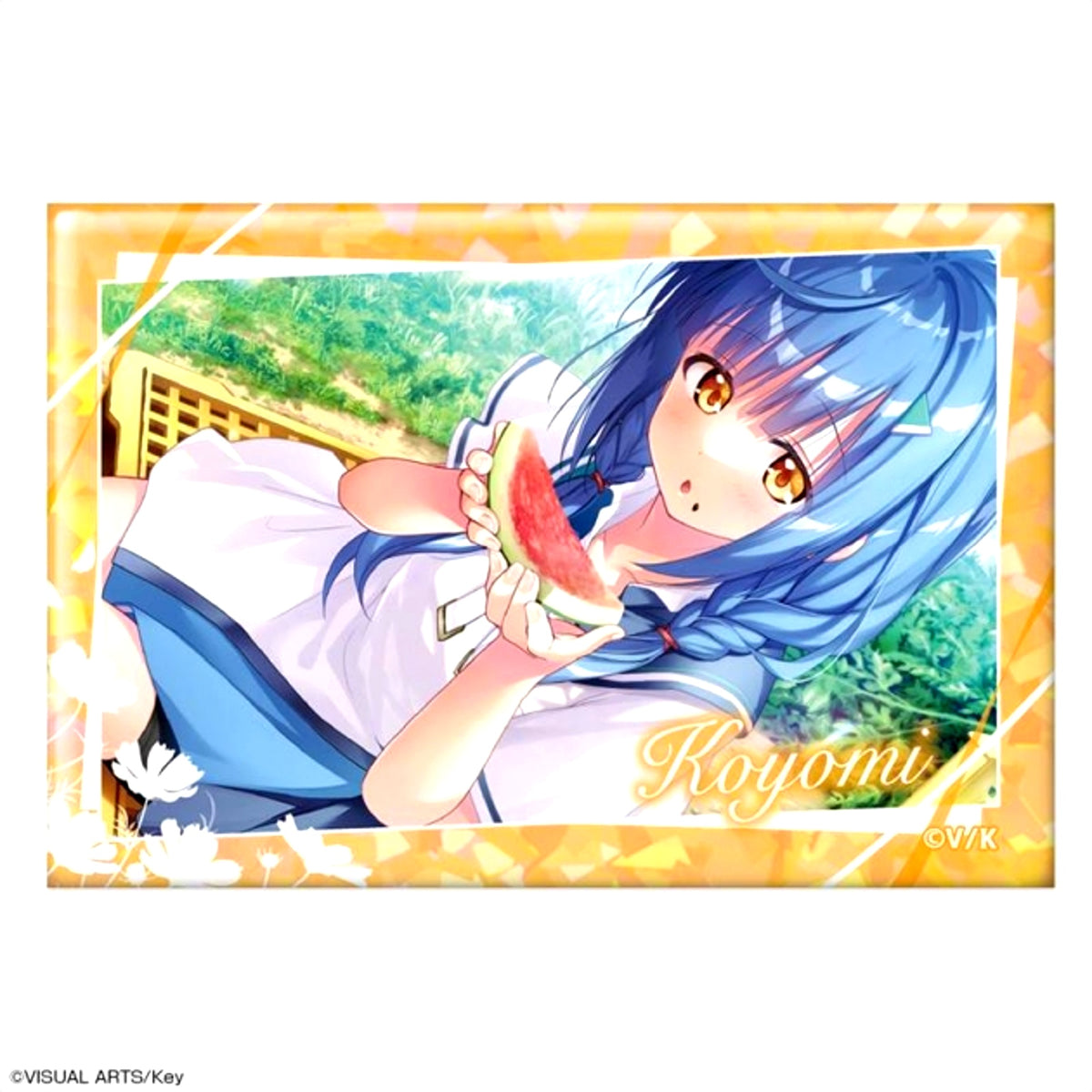 anemoi Hologram Can Badge Design 12 (Koyomi Shirato / C) [NEW]