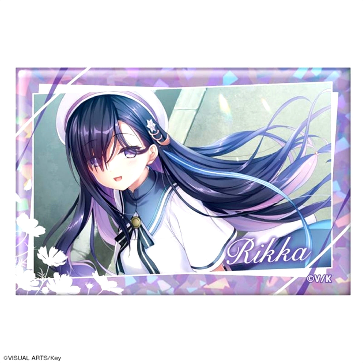 anemoi Hologram Can Badge Design 14 (Rikka Hayakawa / B) [NEW]