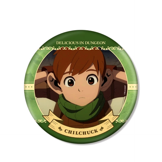TV Anime Delicious in Dungeon Chilchuck Scene Shot B IG Button Goods - Badge Resale [NEW]