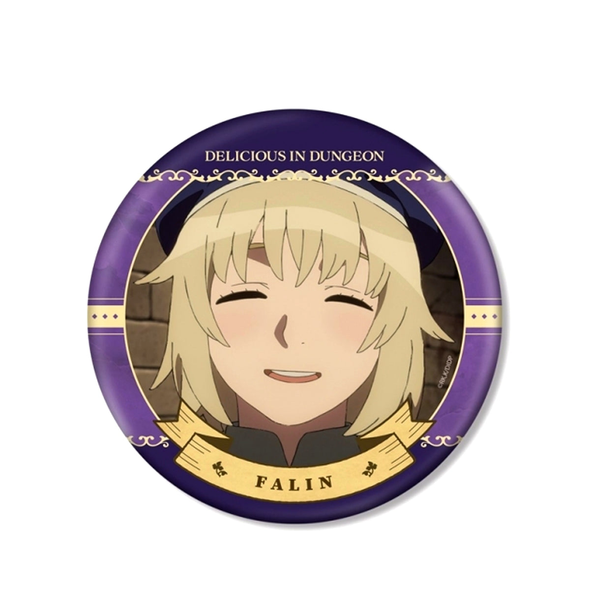 TV Anime Delicious in Dungeon Falin Scene Shot B IG Button Goods - Badge Resale [NEW]