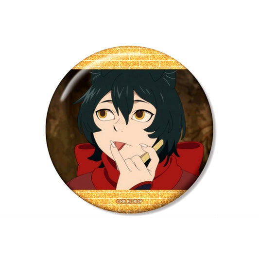 TV Anime Delicious in Dungeon Izutsumi Scene 75mm Glitter Button Goods - Badge Resale [NEW]