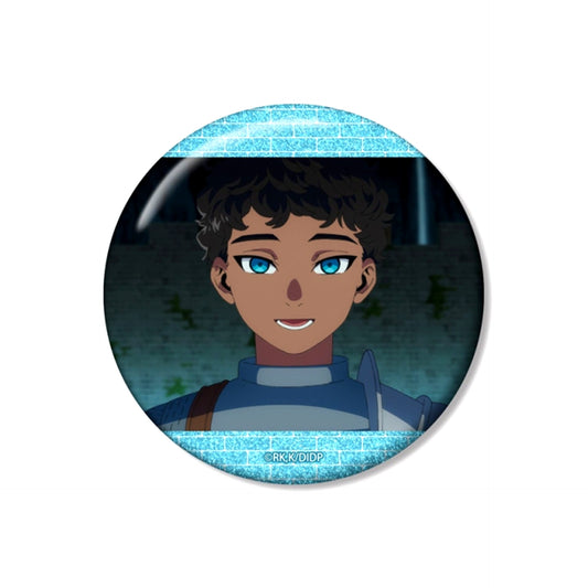 TV Anime Delicious in Dungeon Kabru Scene 75mm Glitter Button Goods - Badge Resale [NEW]
