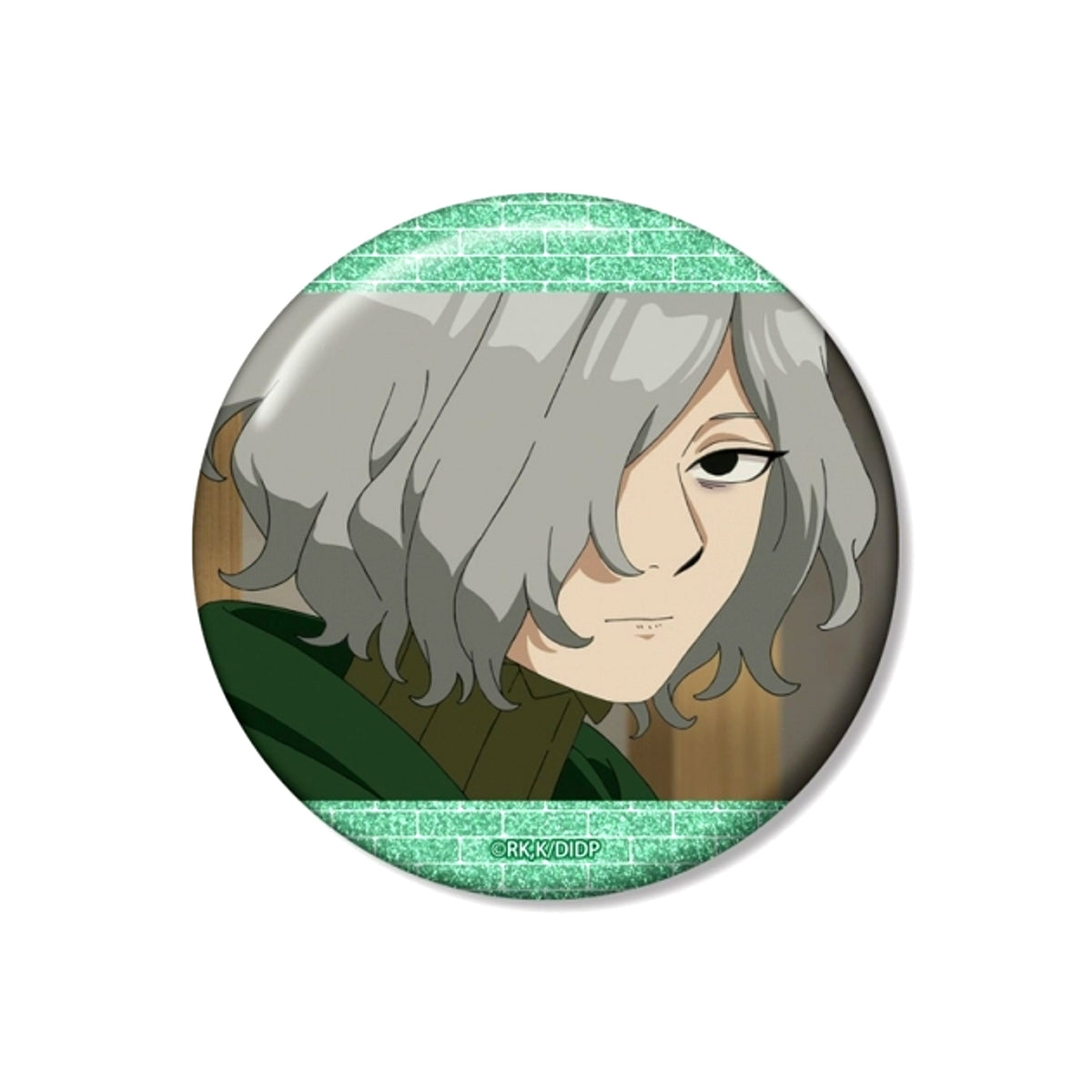 TV Anime Delicious in Dungeon Misurn Scene 75mm Glitter Button Goods - Badge Resale [NEW]