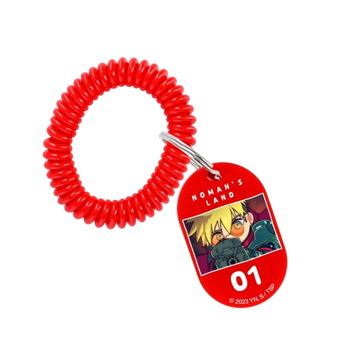 TV Anime TRIGUN STAMPEDE Vash the Stampede Yurukoma Locker Key Style Acrylic Keychain ver.A (Reissue) [NEW]