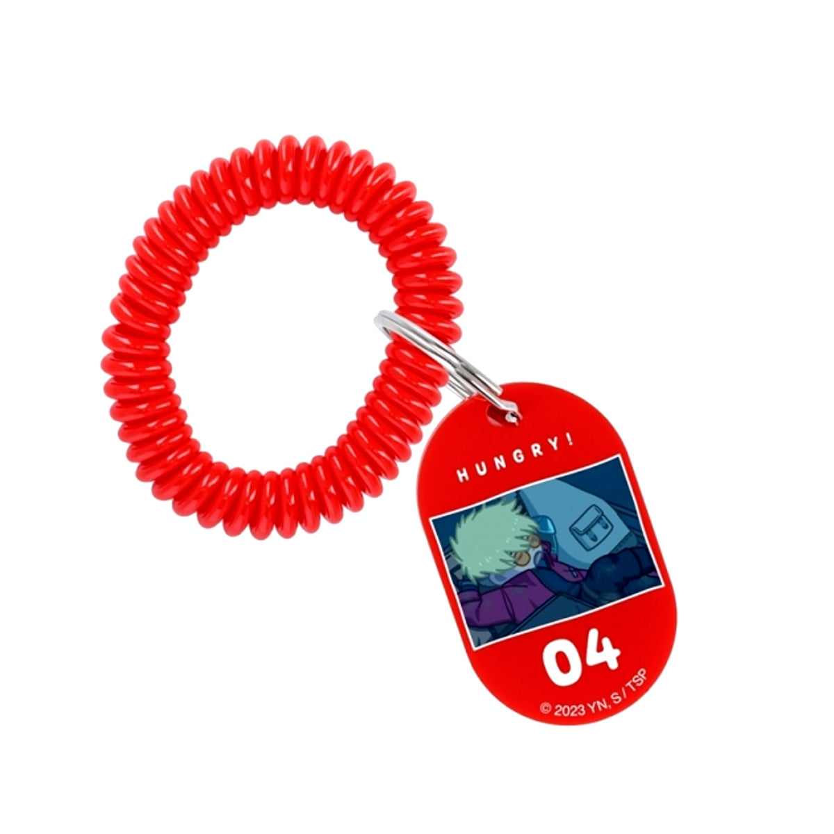 TV Anime TRIGUN STAMPEDE Vash the Stampede Yurukoma Locker Key Style Acrylic Keychain ver.B (Reissue) [NEW]