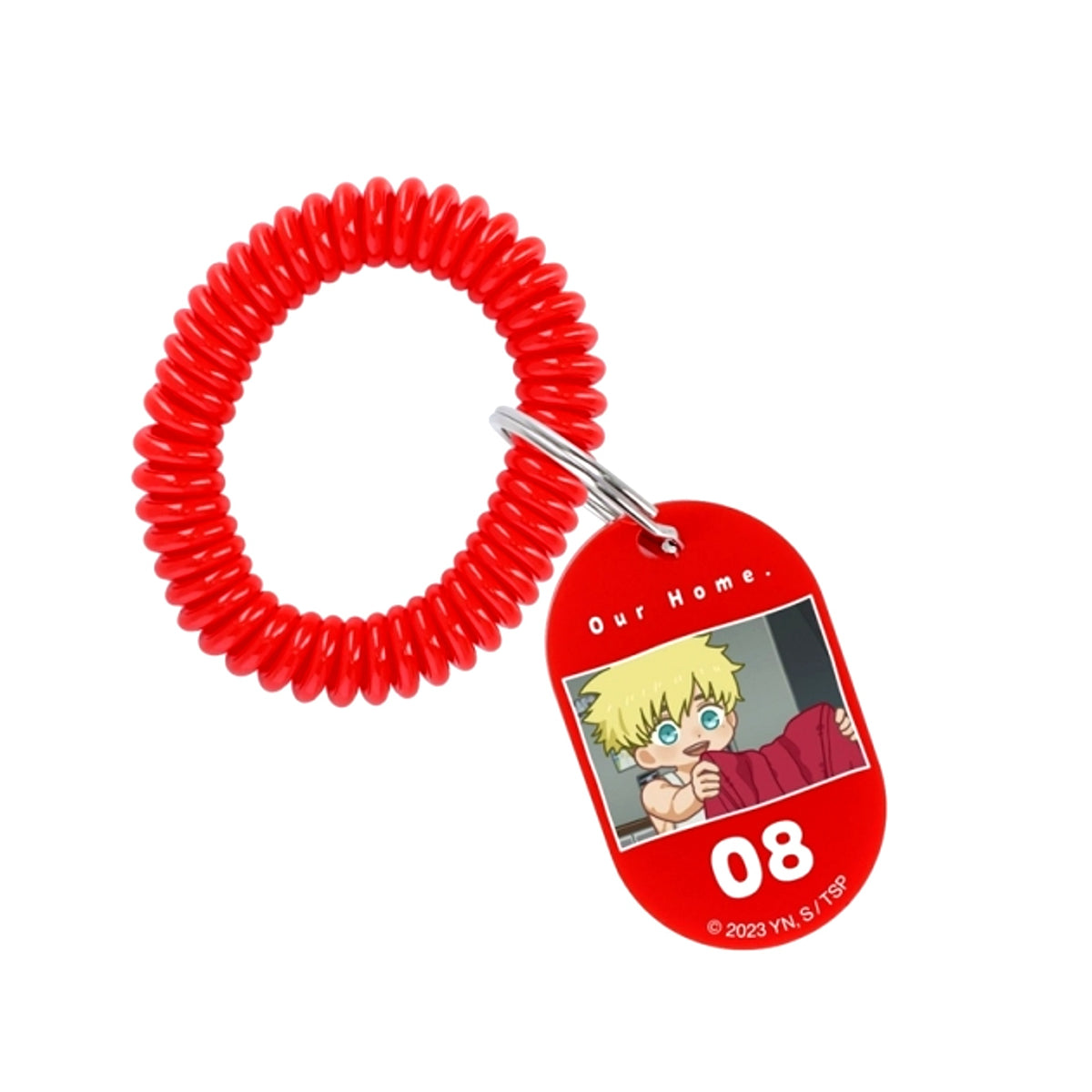 TV Anime TRIGUN STAMPEDE Vash the Stampede Yurukoma Locker Key Style Acrylic Keychain ver.C (Reissue) [NEW]