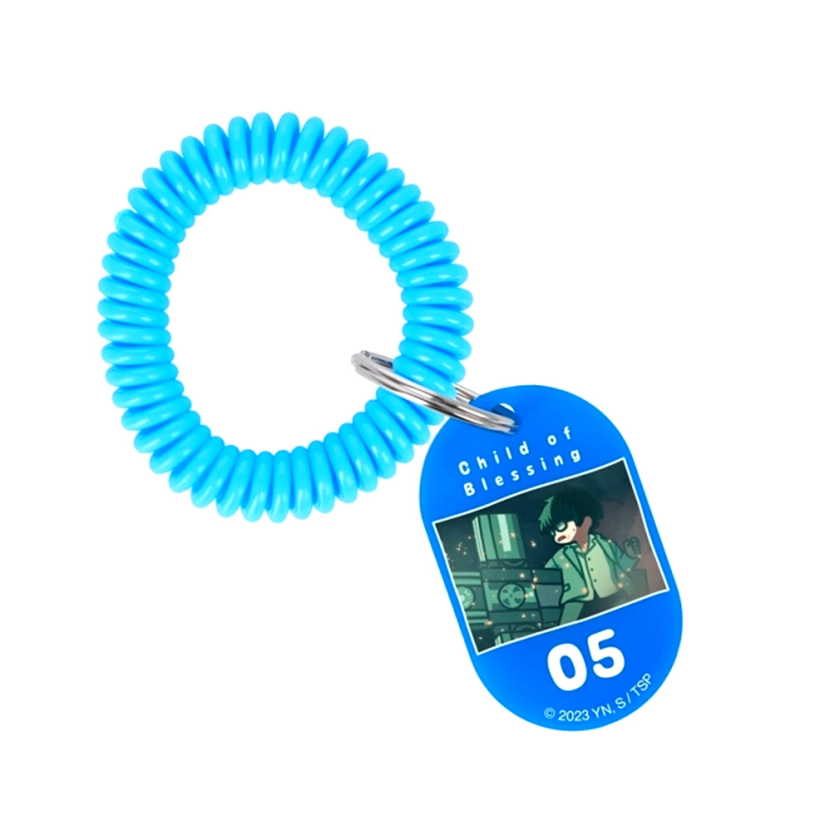 TV Anime TRIGUN STAMPEDE Nicholas D. Wolfwood Yurukoma Locker Key Style Acrylic Keychain ver.B (Reissue) [NEW]