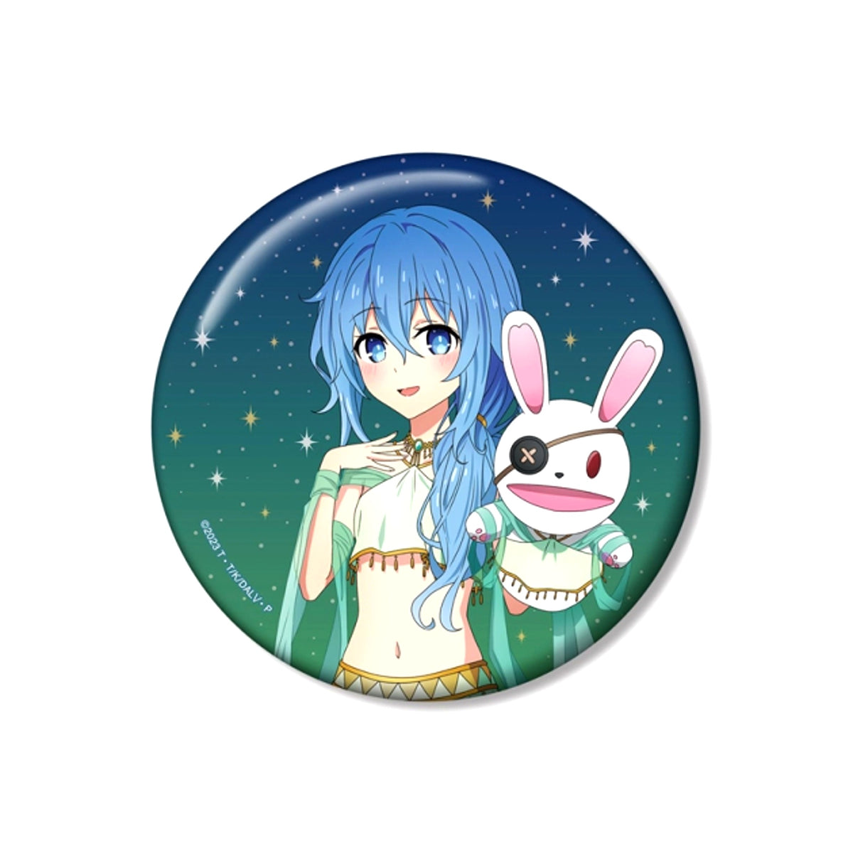 Anime Date A Live V Newly Drawn Yoshino Dancer ver. 100mm Can Badge (Reissue) [NEW]