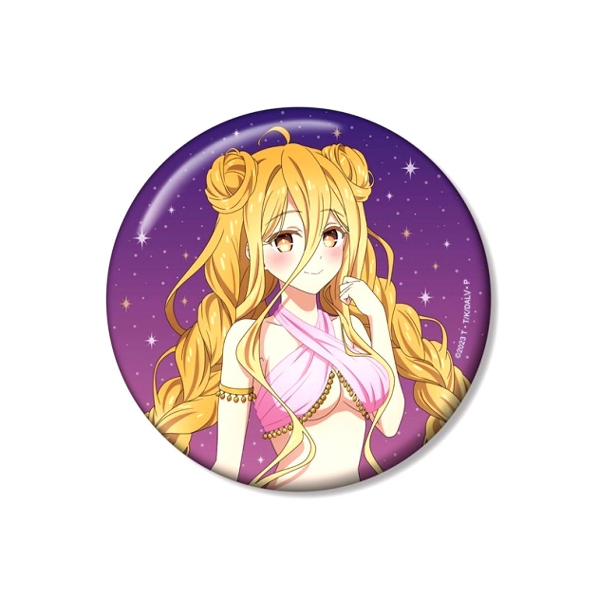 Anime Date A Live V Newly Drawn Mukuro Hoshimiya Dancer ver. 100mm Can Badge (Reissue) [NEW]