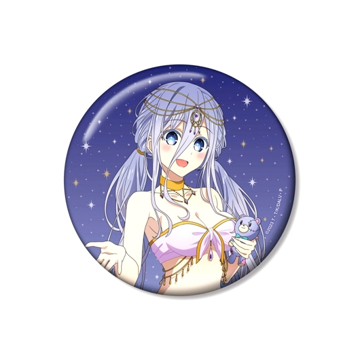 Anime Date A Live V Newly Drawn Mio Takamiya Dancer ver. 100mm Can Badge (Reissue) [NEW]