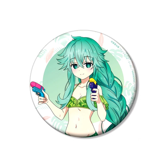 Anime Date A Live V Newly Drawn Natsumi Date A Vacance ver. 100mm Can Badge (Reissue) [NEW]