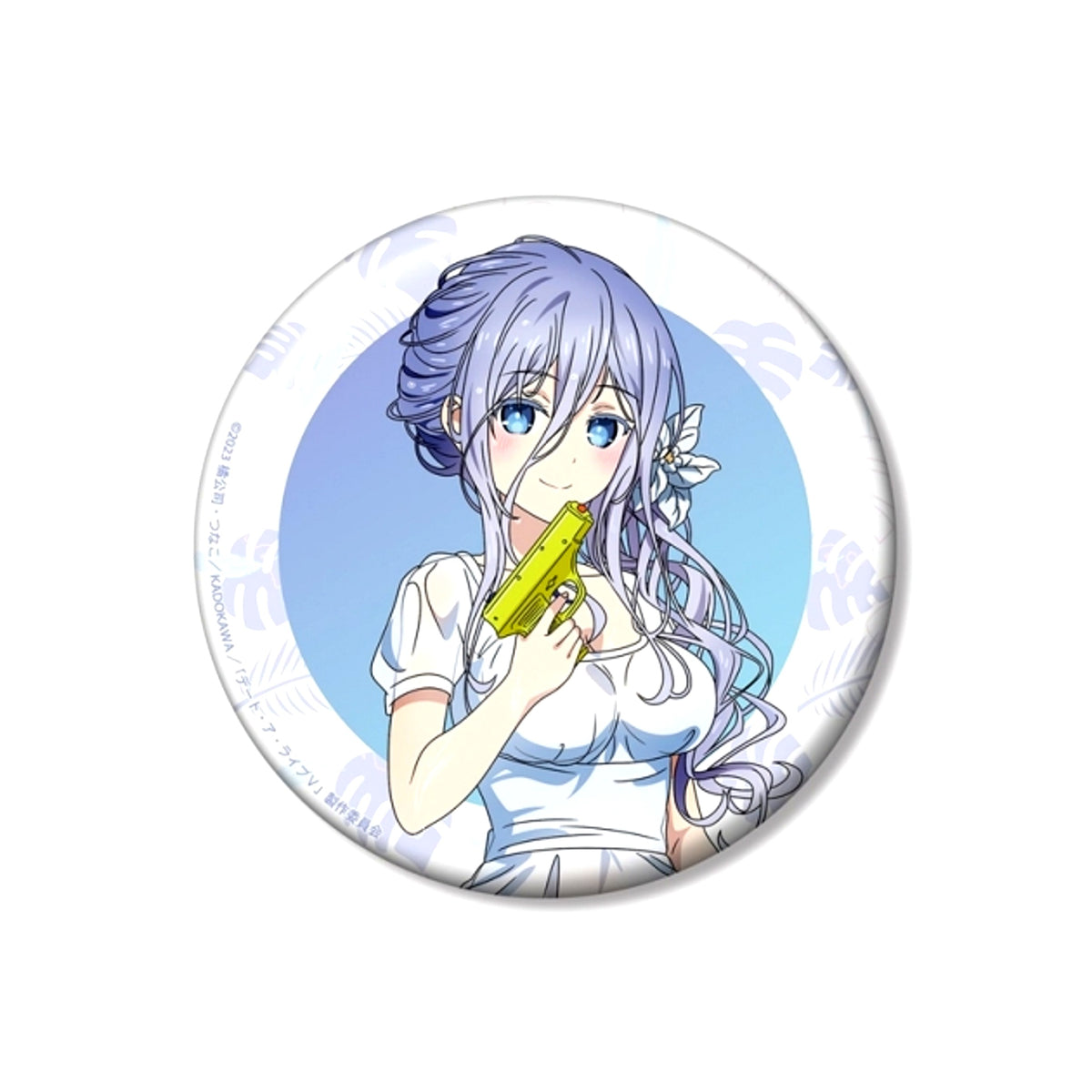 Anime Date A Live V Newly Drawn Mio Takamiya Date A Vacance ver. 100mm Can Badge (Reissue) [NEW]