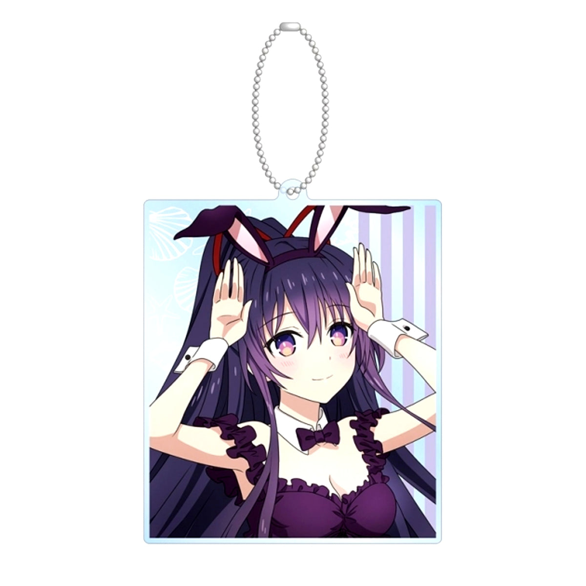 Date A Live IV Newly Drawn Tohka Yatogami Swimsuit Bunny ver. BIG Acrylic Keychain (Reissue) [NEW]