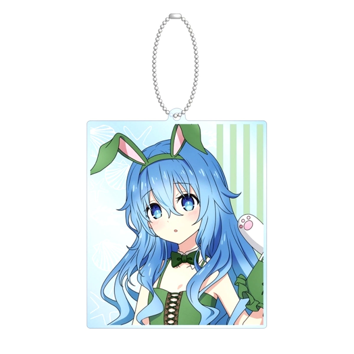 Date A Live IV Newly Drawn Yoshino Swimsuit Bunny ver. BIG Acrylic Keychain (Reissue) [NEW]