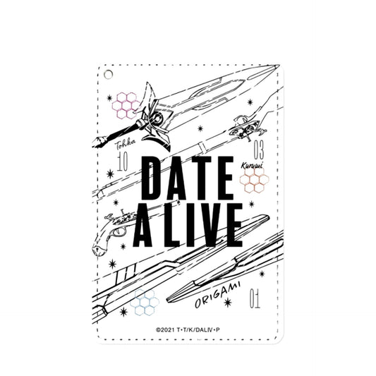Date A Live IV Tohka Yatogami & Origami Tobiichi & Kurumi Tokisaki Ani-Sketch Pass Case (Reissue) [NEW]