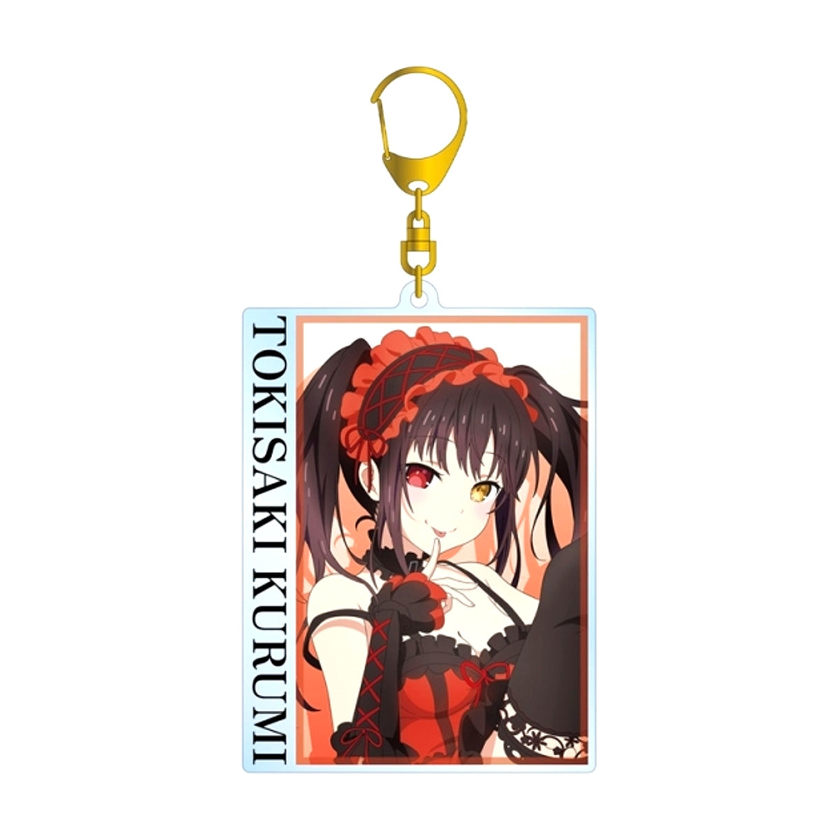 Date A Live IV Kurumi Tokisaki BIG Acrylic Keychain (Reissue) [NEW]