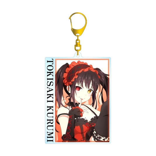 Date A Live IV Kurumi Tokisaki BIG Acrylic Keychain (Reissue) [NEW]