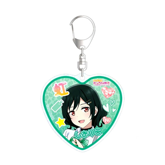 Love Live! Nijigasaki High School Idol Club Newly Drawn Shioriko Mifune Gal Uniform ver. Glitter Acrylic Keychain (Reissue) [NEW]