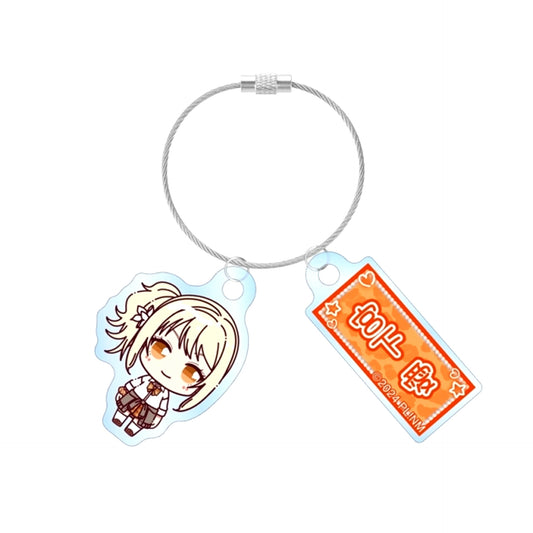 Love Live! Nijigasaki High School Idol Club Ai Miyashita Chokonto! Gal Uniform ver. Double Wire Acrylic Keychain (Reissue) [NEW]