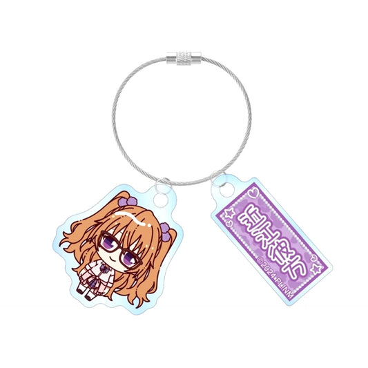 Love Live! Nijigasaki High School Idol Club Kanata Konoe Chokonto! Gal Uniform ver. Double Wire Acrylic Keychain (Reissue) [NEW]