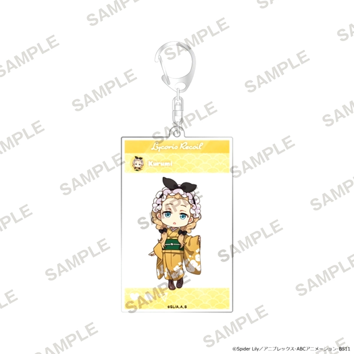 TV Anime Lycoris Recoil SNS Style Acrylic Keychain Japanese Modern Ver. Kurumi [NEW]