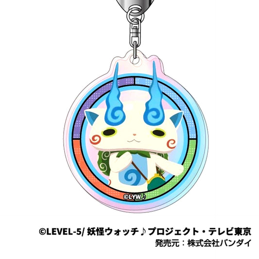 Yo-kai Watch Aurora Acrylic Keychain 02 Komasan Goods - Keychain [NEW]