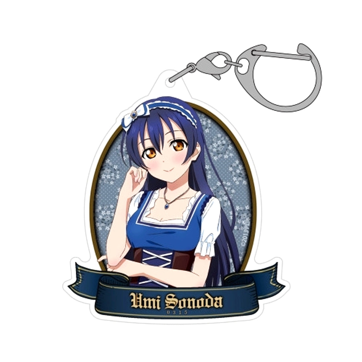 Love Live! Newly Drawn Umi Sonoda Acrylic Multi Keychain Dirndl Ver. [NEW]
