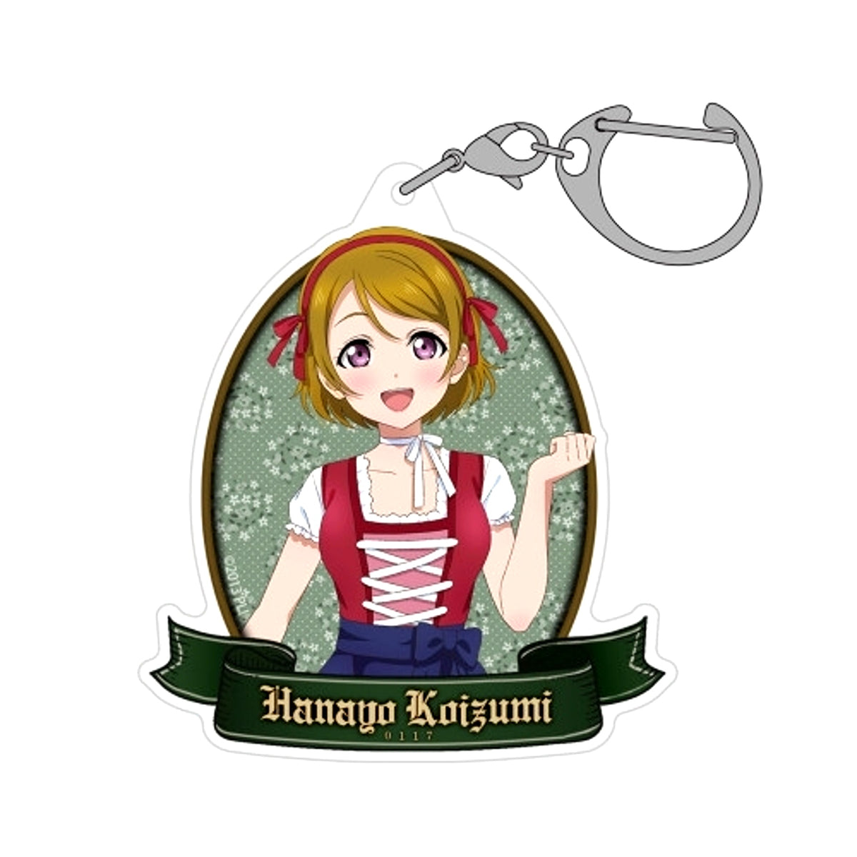 Love Live! Newly Drawn Hanayo Koizumi Acrylic Multi Keychain Dirndl Ver. [NEW]