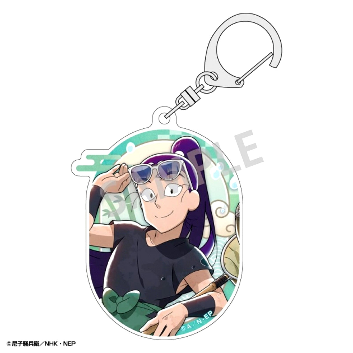 Nintama Rantaro Acrylic Keychain Senzo Tachibana / Bursting Smiles! All-Out Water Play Operation Chapter [NEW]