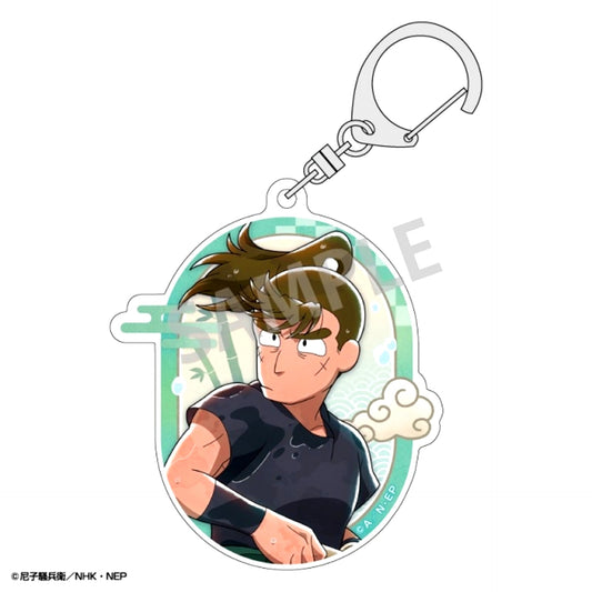 Nintama Rantaro Acrylic Keychain Choji Nakazaike / Bursting Smiles! All-Out Water Play Operation Chapter [NEW]